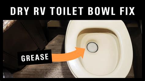 thetford toilet not holding water